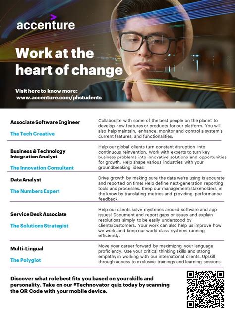 Accenture Philippines Business Excellence Careers Page .